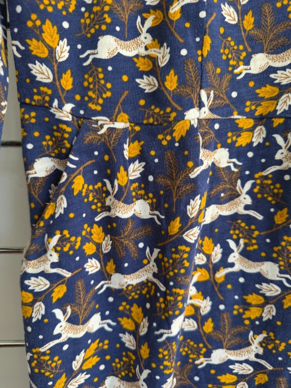 Boden Midi Dress with Rabbit Pattern - Picture 3 of 4